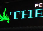 Световые объемные буквы для ресторана The Фиш, Бризат